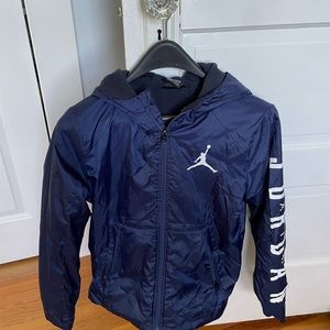 Boys Jordan fleece insulated jacket size m 8 to 10years